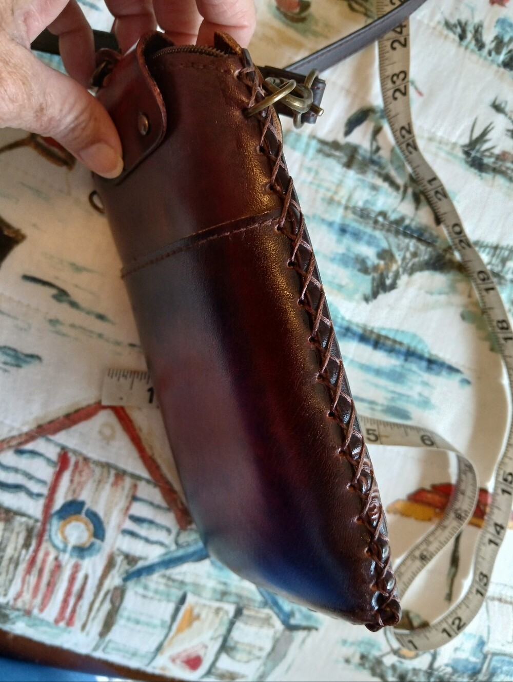 Mexican Butterfly Hand Tooled Leather - Picture 15 of 16